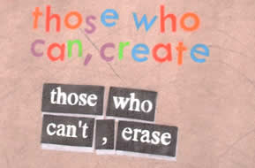 Those Who Can, Create