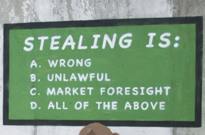 Stealing Lesson