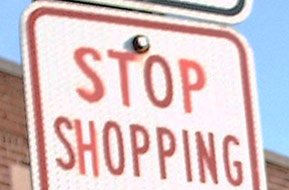 Stop Shopping Anytime